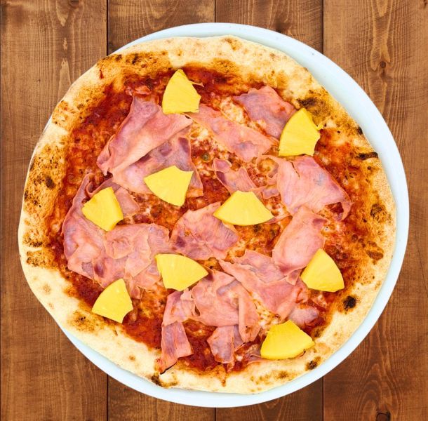 Menu Pizza hawaiana