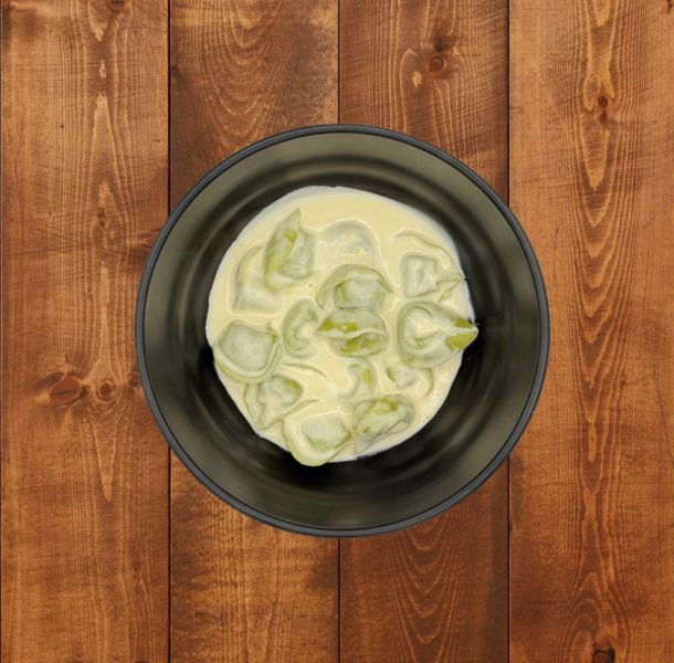 Menu tortellini ricota espinacas 5quesos