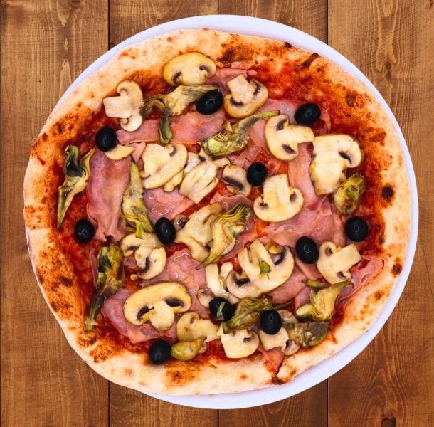 Menu Pizza 4 estaciones