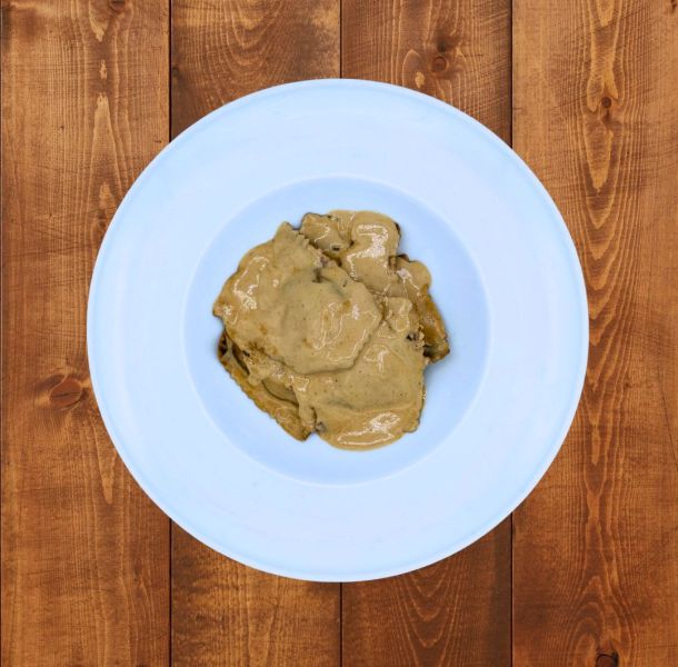 Menu ravioli rabo de toro salsafoie