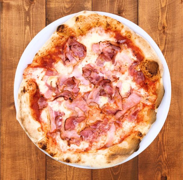 Pizza bacon