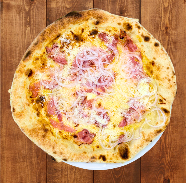 Menu Pizza Carbonara