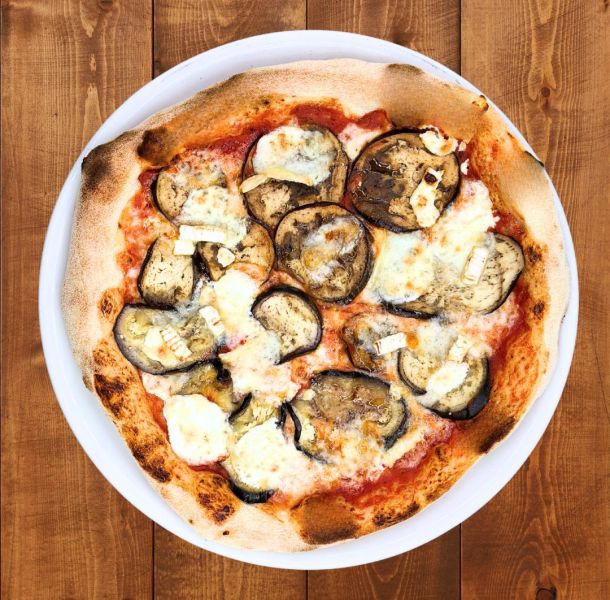 Menu Pizza melanzane