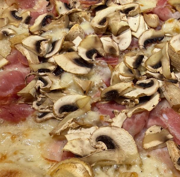 Menu pizza boscaiola